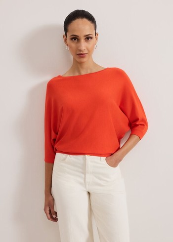 Phase Eight Cristine Knitwear Coral Australia | DK1750326